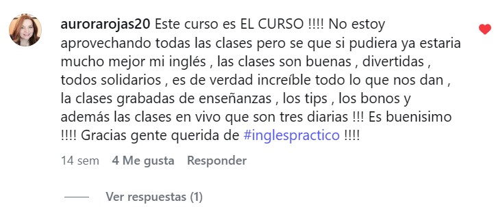 Testimonio de alumna