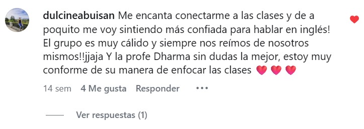 Testimonio de alumna