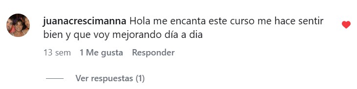 Testimonio de alumna