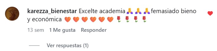 Testimonio de alumna