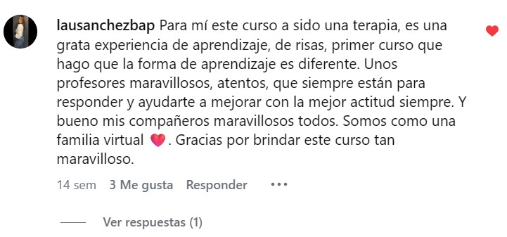 Testimonio de alumna